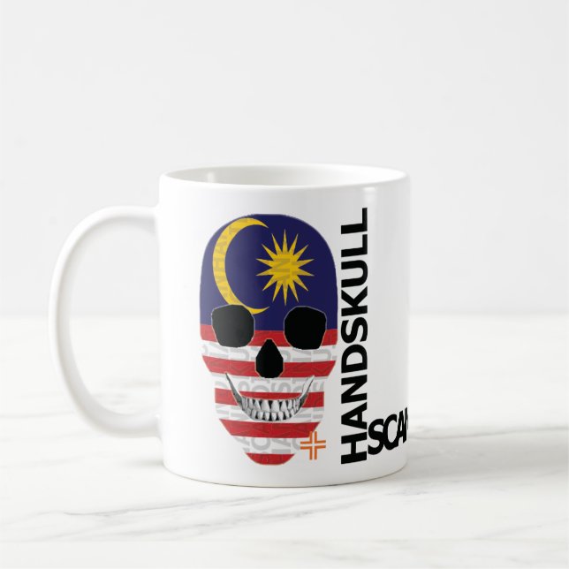 HANDSKULL Malaysia Classic Mug   O4 (Left)