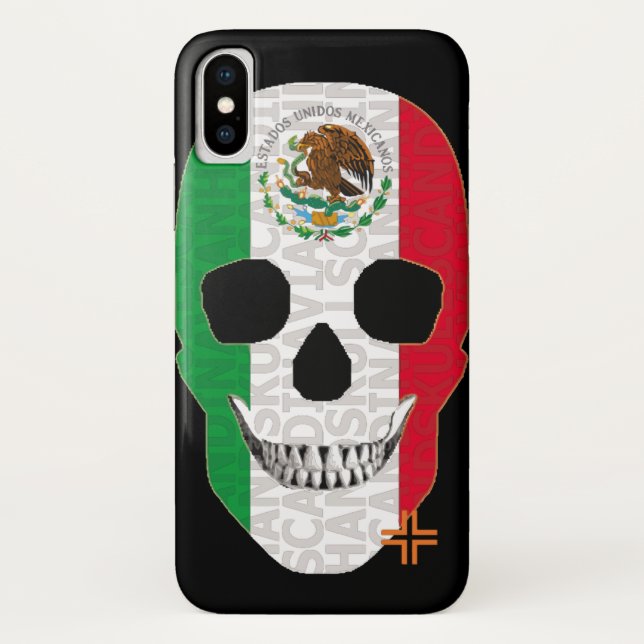 HANDSKULL Mexico case iPhone X   B2 (Back)