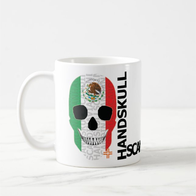 HANDSKULL Mexico Classic Mug   O4 (Left)