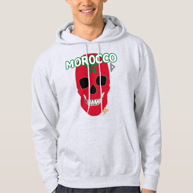 HANDSKULL Morocco Hooded Sweatshirt B2 (Front)