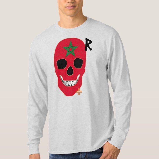 HANDSKULL Morocco Long Sleeve T-Shirt B2 (Front)