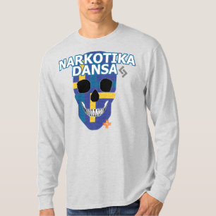 HANDSKULL Narkotika Dansa Long Sleeve T-Shirt B2