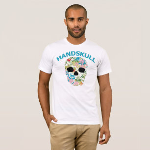 HANDSKULL Natur Och Kultur - Basic white short sle T-Shirt