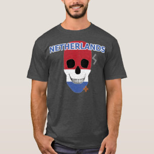 HANDSKULL Netherlands t-shirt basic B2