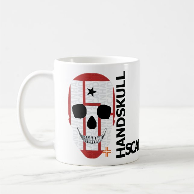 HANDSKULL Nine Inchs Nuts Classic Mug   O4 (Left)