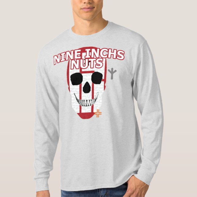 HANDSKULL Nine Inchs Nuts Long Sleeve T-Shirt B2 (Front)