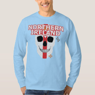 HANDSKULL Northern Ireland Long Sleeve T-Shirt B2