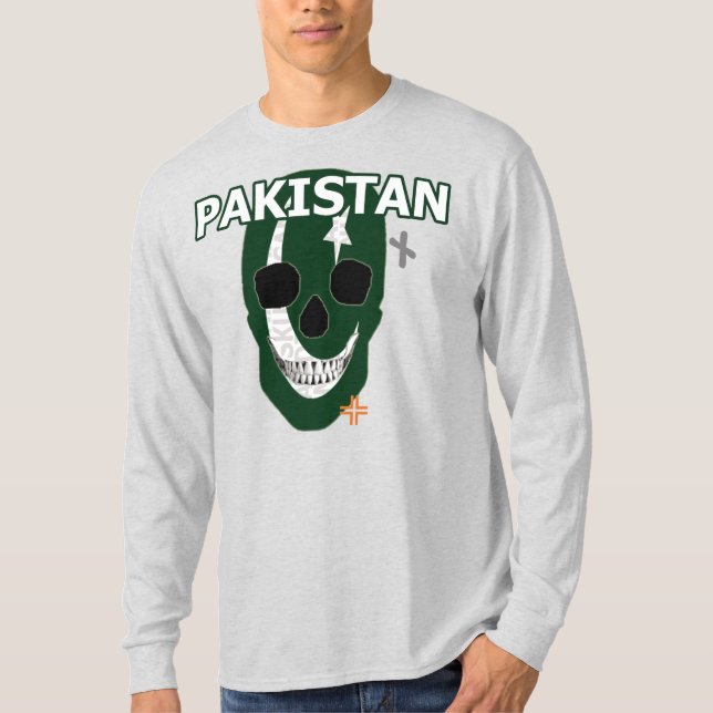 HANDSKULL Pakistan Long Sleeve T-Shirt B2 (Front)