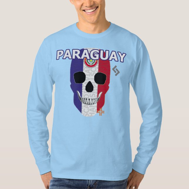 HANDSKULL Paraguay Long Sleeve T-Shirt B2 (Front)