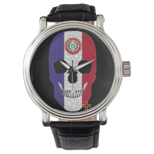 HANDSKULL Paraguay watch mens leather B2