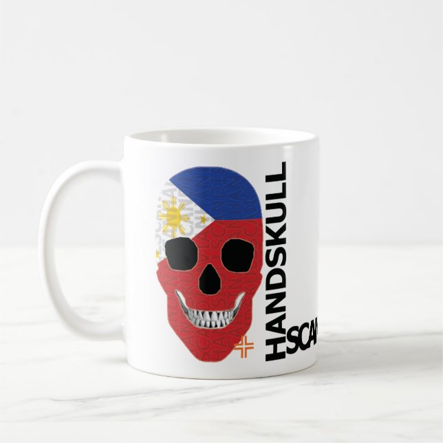 HANDSKULL Philippines Classic Mug   O4 (Left)