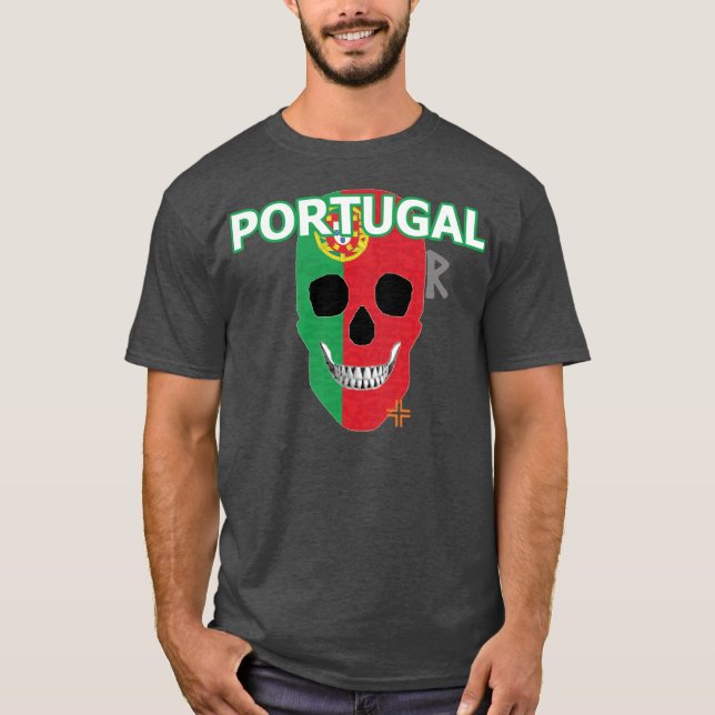 HANDSKULL Portugal t-shirt basic B2 (Front)