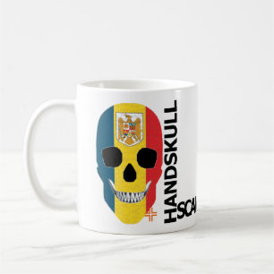 HANDSKULL Romania Classic Mug O4
