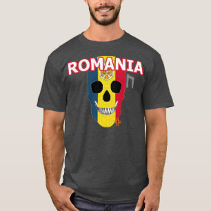 HANDSKULL Romania t-shirt basic B2