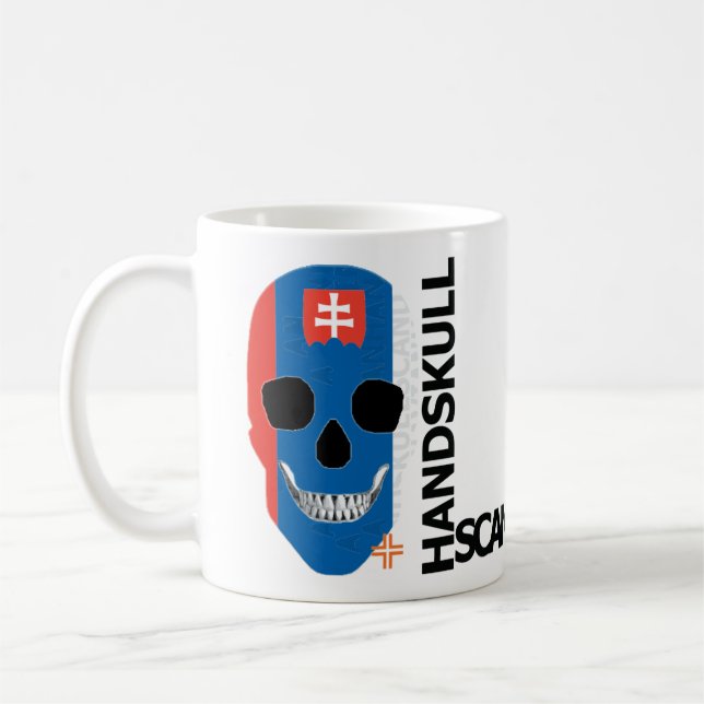 HANDSKULL Slovakia Classic Mug   O4 (Left)