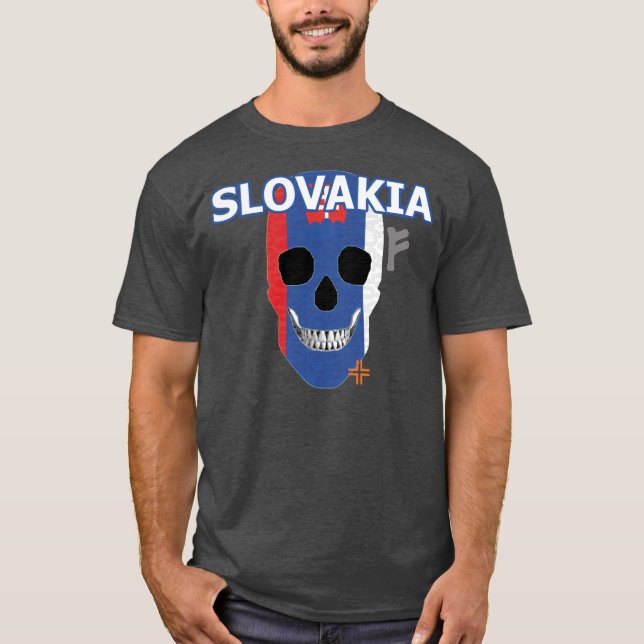 HANDSKULL Slovakia t-shirt basic B2 (Front)