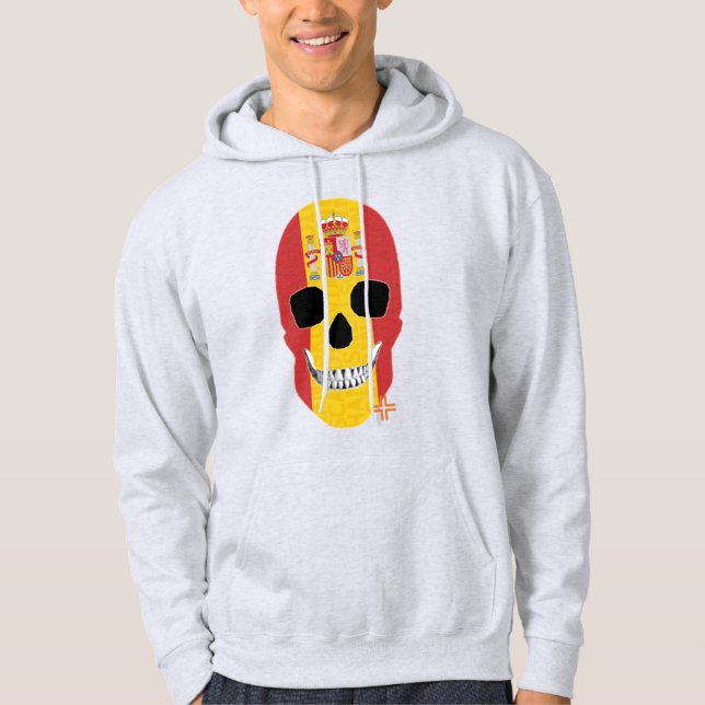 HANDSKULL Spain Hooded Sweatshirt   B2 (Front)