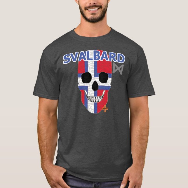 HANDSKULL Svalbard t-shirt basic B2 (Front)