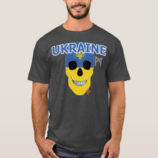 HANDSKULL Ukraine t-shirt basic B2 (Front)