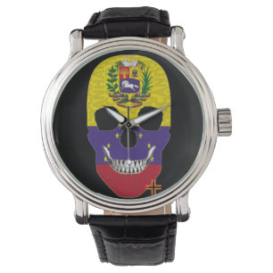 HANDSKULL Venezuela watch mens leather B2