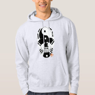 HANDSKULL Yin Yang Hooded Sweatshirt   B2