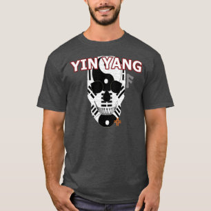 HANDSKULL Yin Yang t-shirt basic B2