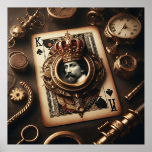 Handsom King of Spades, New Love Boy Friend Poster