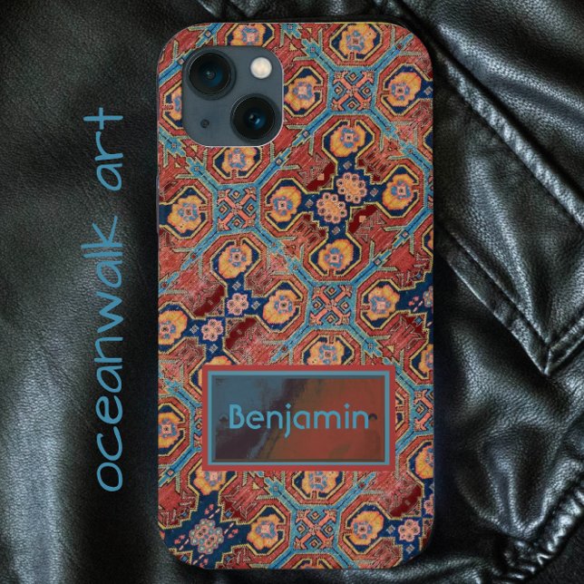 Handsome Abstract  Pattern Oriental Rug Design Case-Mate iPhone Case (Creator Uploaded)