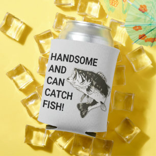 Handsome and Can Catch Fish Largemouth Bass Cooler