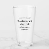 Handsome and can cook add name master chef date