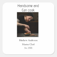 Handsome and can cook add name master chef date