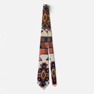Handsome Antique Yomut Oriental Rug Design Tie