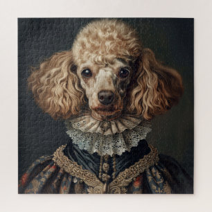 Handsome Baroque Poodle Jigsaw Puzzle