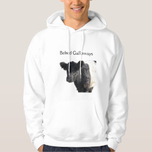 Handsome Belted Galloway Steer Hoodie