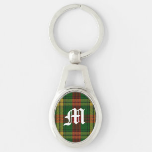 Handsome Clan MacMillan Plaid Monogram Key Chain