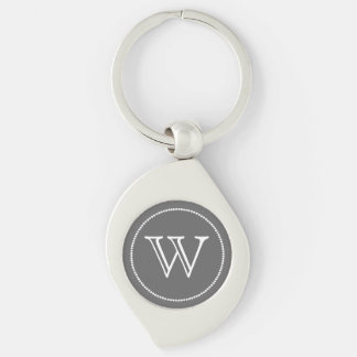 Handsome Custom Monogram Key Chain