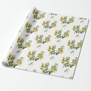 Handsome flat-pea Flower Pattern Wrapping Paper