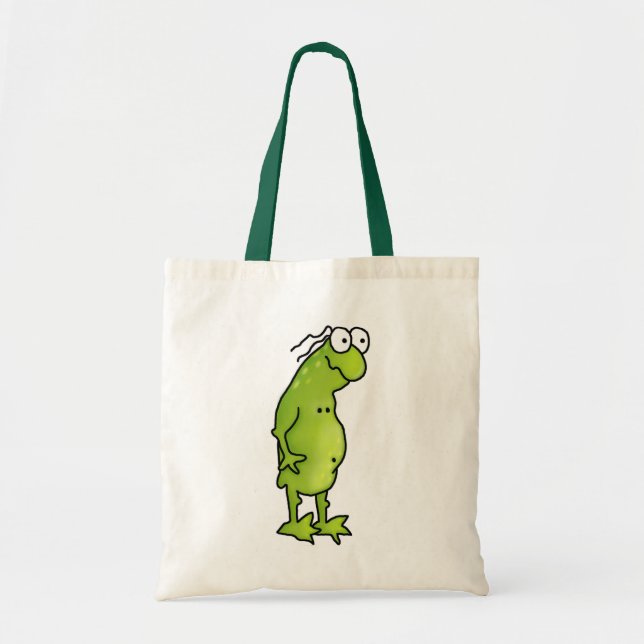 Handsome Frog Tote Bag (Front)