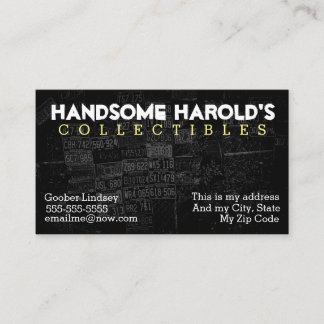 Handsome Harold's Tags