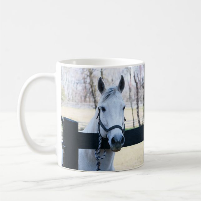 Handsome Horse - Jax Coffee Mug (Left)