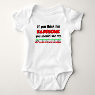 Handsome Italian Godfather Baby Bodysuit