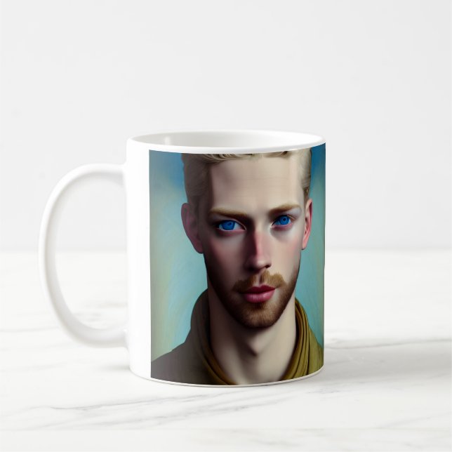 Handsome Male Fantasy Mug (Left)