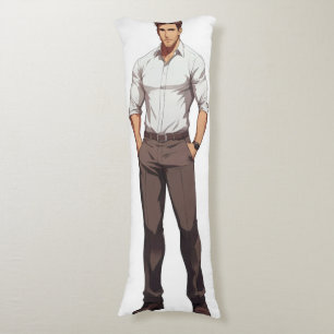 Handsome Rugged Ikemen Anime Body Cushion