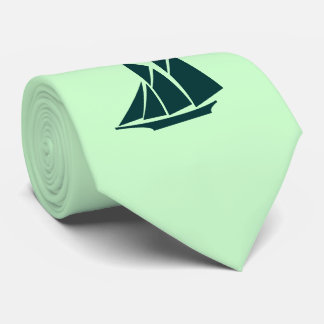 Handsome Schooner Insignia Tie