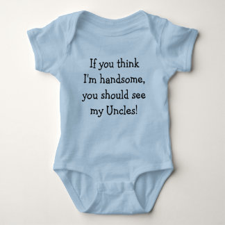 Handsome Uncles Baby Bodysuit