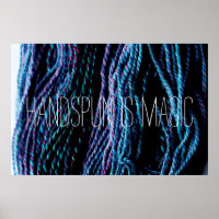 Handspun is Magic Yarn Knitting Spinning