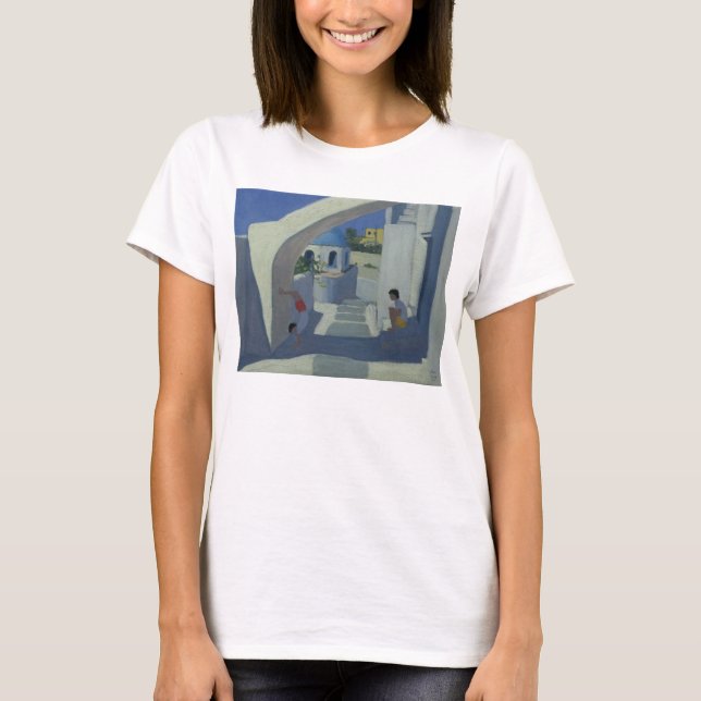Handstand Santorini T-Shirt (Front)
