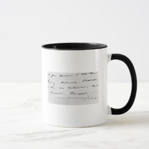 Handwriting and Signature Mug