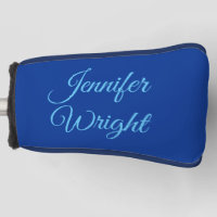 Handwriting Name Classical Plain Air Force Blue