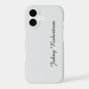 Handwriting Name Plain Elegant Professional Modern